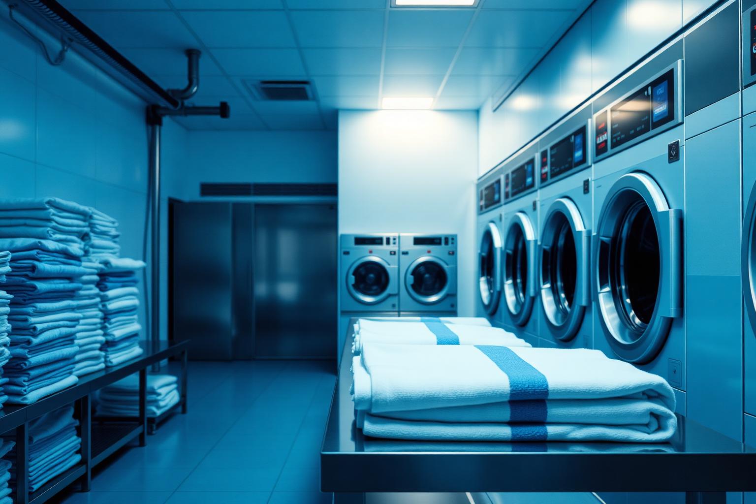 ZyWash professional laundry facility